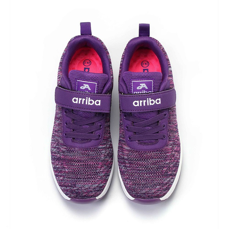 ARRIBA  AY LUOH PAO | Women Shoes | all match;Lifestyle:Black and Peach/Purple(FA558)