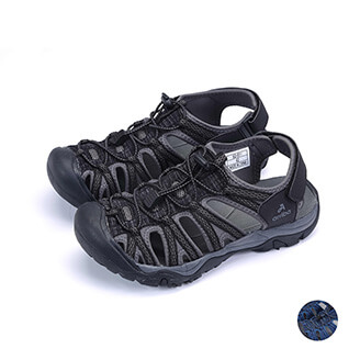 ARRIBA AY LUOH PAO | Men Shoes | Velcro sports;Sandals:black/blue(62511)