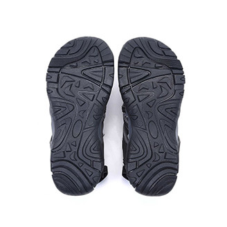 ARRIBA Wholesales Men Velcro Sports Sandals - Black/Blue